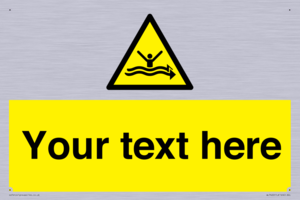 Custom Warning strong currents